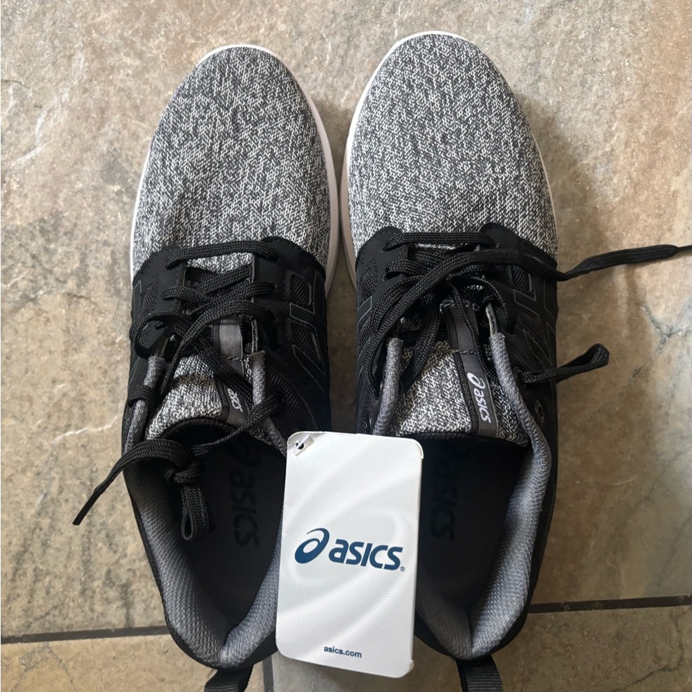 Asics Men's/Women’s Black and Gray Sneakers
